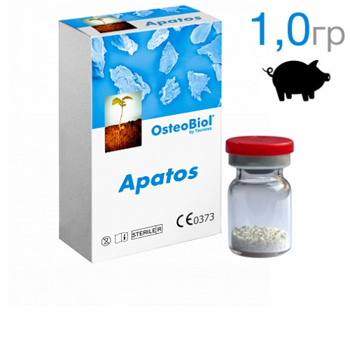 Костный материал OsteoBiol Апато Mix 0,6-1,0 мм
