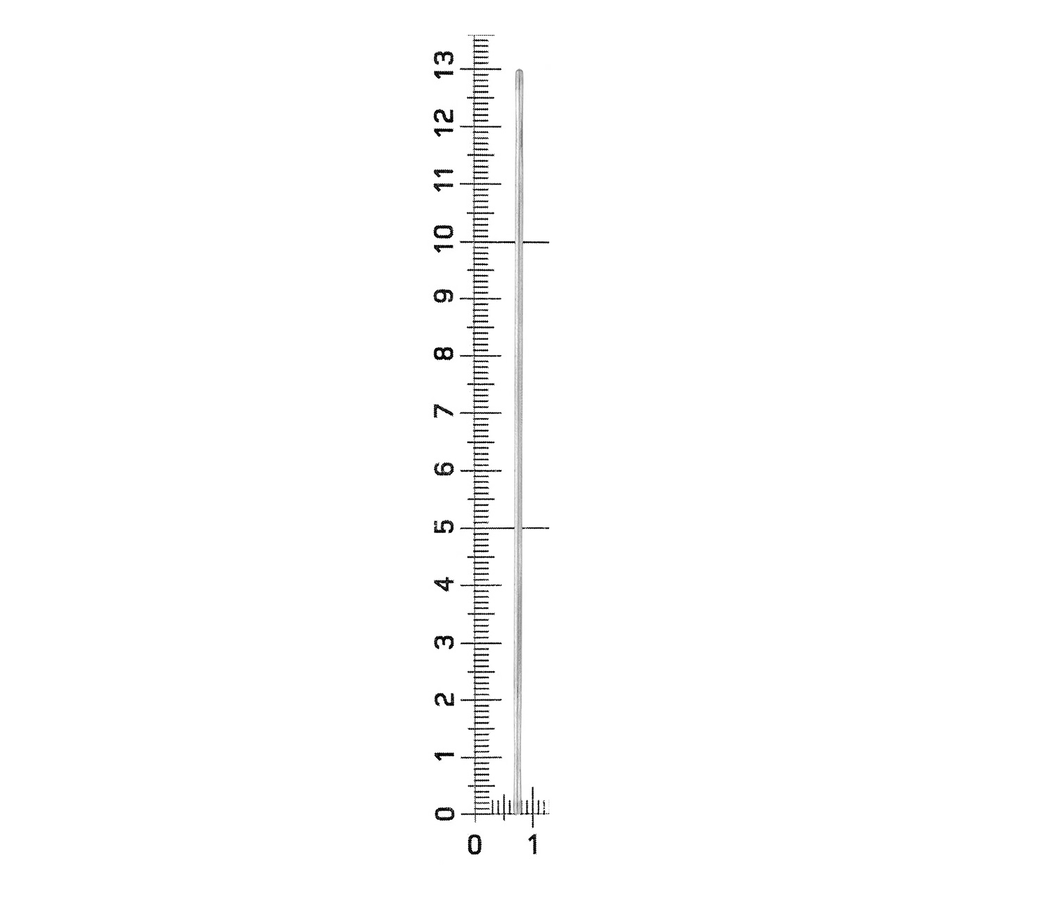 Nopa Instruments AL 001/43 - зонд для бужирования, диаметр 1,5 мм, 13 см