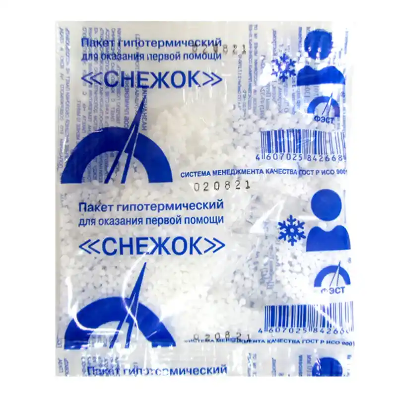 Пакет гипотермический для оказания первой помощи 'Снежок', Фэст