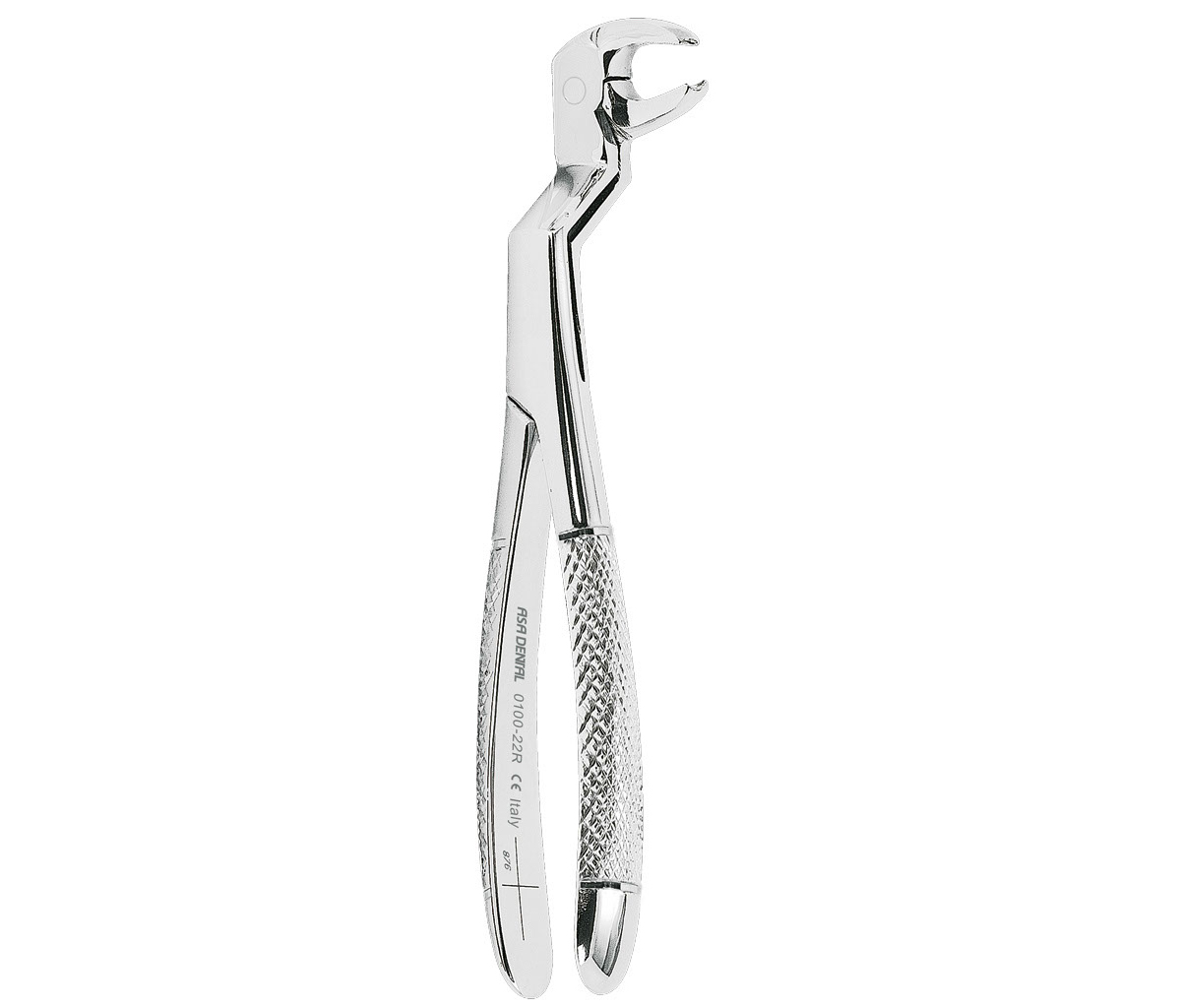 Asa Dental 0100-22R - щипцы N22R для удаления зубов для нижних и правых третьих моляров с зубчиками