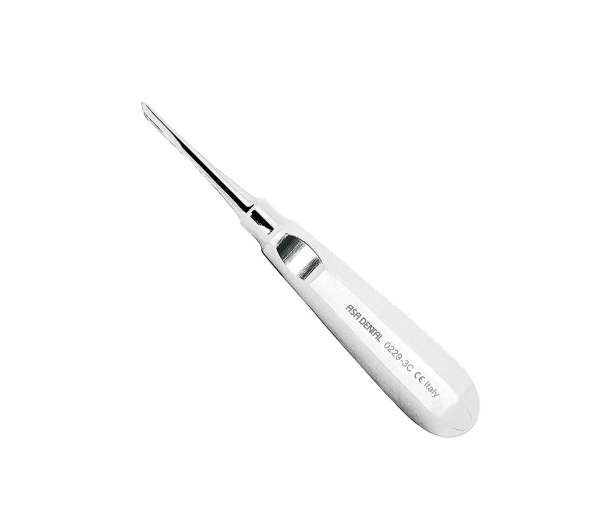 Asa Dental 0229-3C - элеватор прямой лопатка со скошенным концом