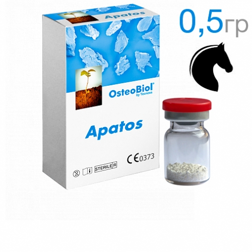Костный материал OsteoBiol Апато Mix 0,6-1,0 мм