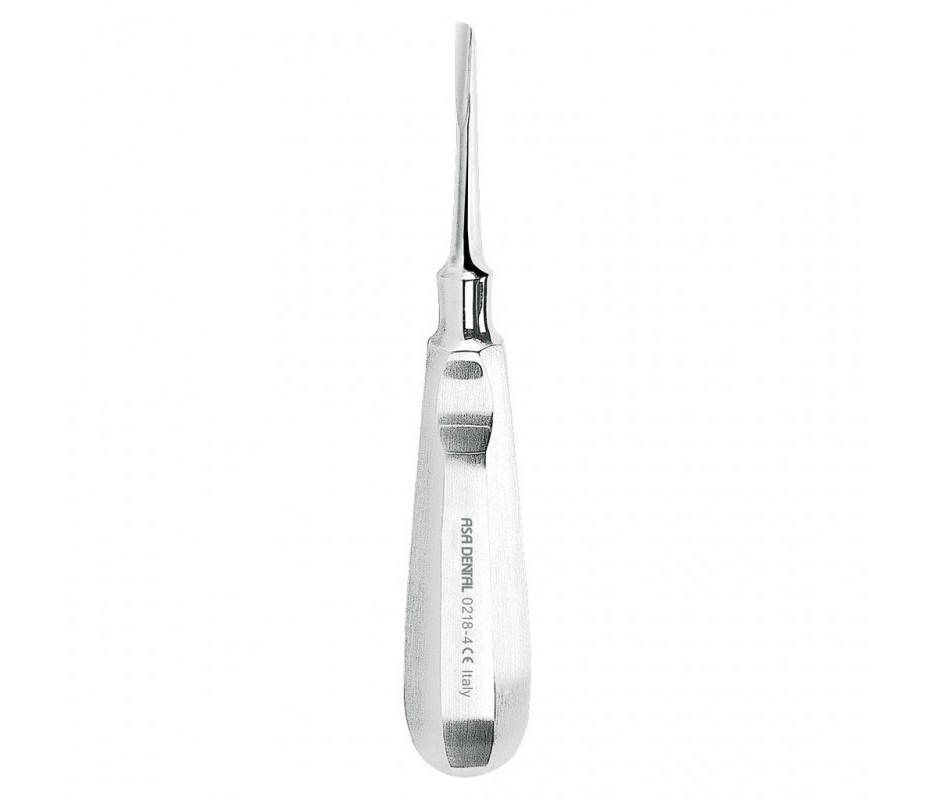 Asa Dental 0218-4 - элеватор прямой со скошенным концом, 4,5 мм