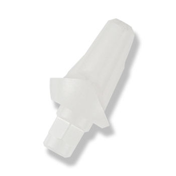 Абатмент керамический прямой (с винтом) FRIADENT CERCON Abutment stright, размер D4.5/GH1/A0 neutral, арт: 47-1151