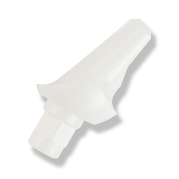 Абатмент керамический угловой (с винтом) FRIADENT CERCON Abutment angled, размер D4.5/GH1/A15 neutral, арт: 47-1251