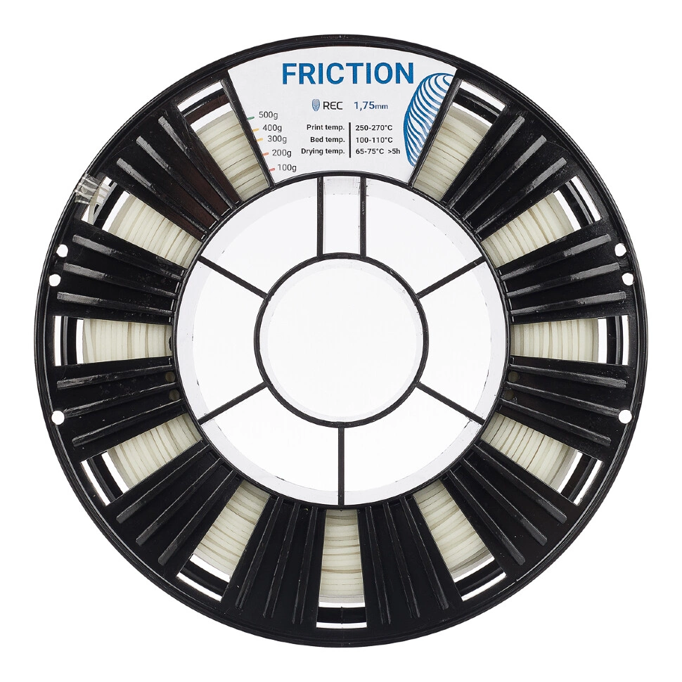 FRICTION пластик REC 1,75мм натуральный 500 г