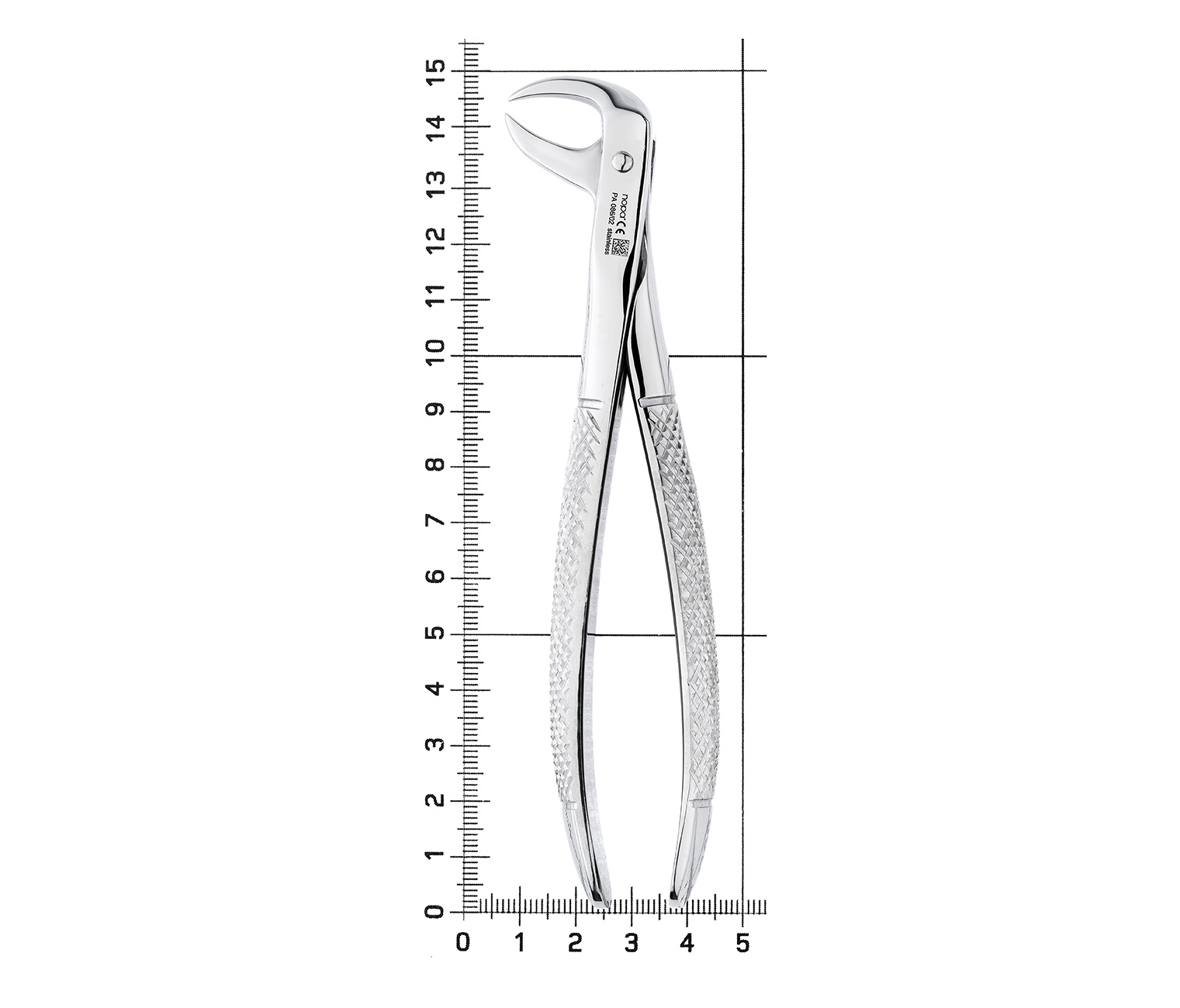 Nopa Instruments PA 086/02 - щипцы извлекающие для моляров нижней челюсти №86B