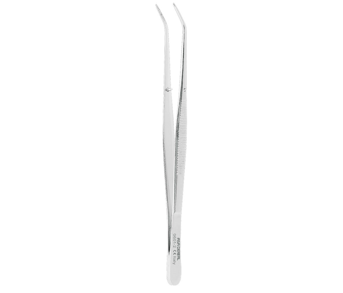 Asa Dental 0601-2 - пинцет анатомический изогнутый N2, 15 см