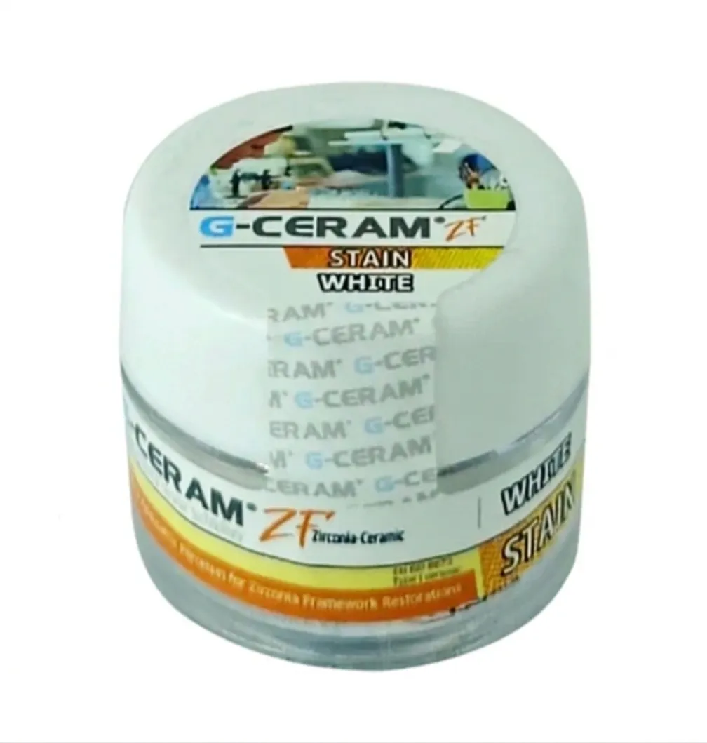Керамика ZF краситель Stain White (3г), 6201-0-W, G-CERAM