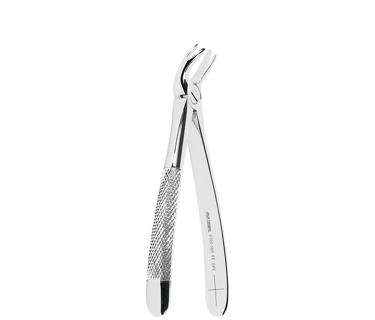 Asa Dental 0100-166 - щипцы N166 для удаления зубов верхних универсальные для моляров и премоляров с зубчиками