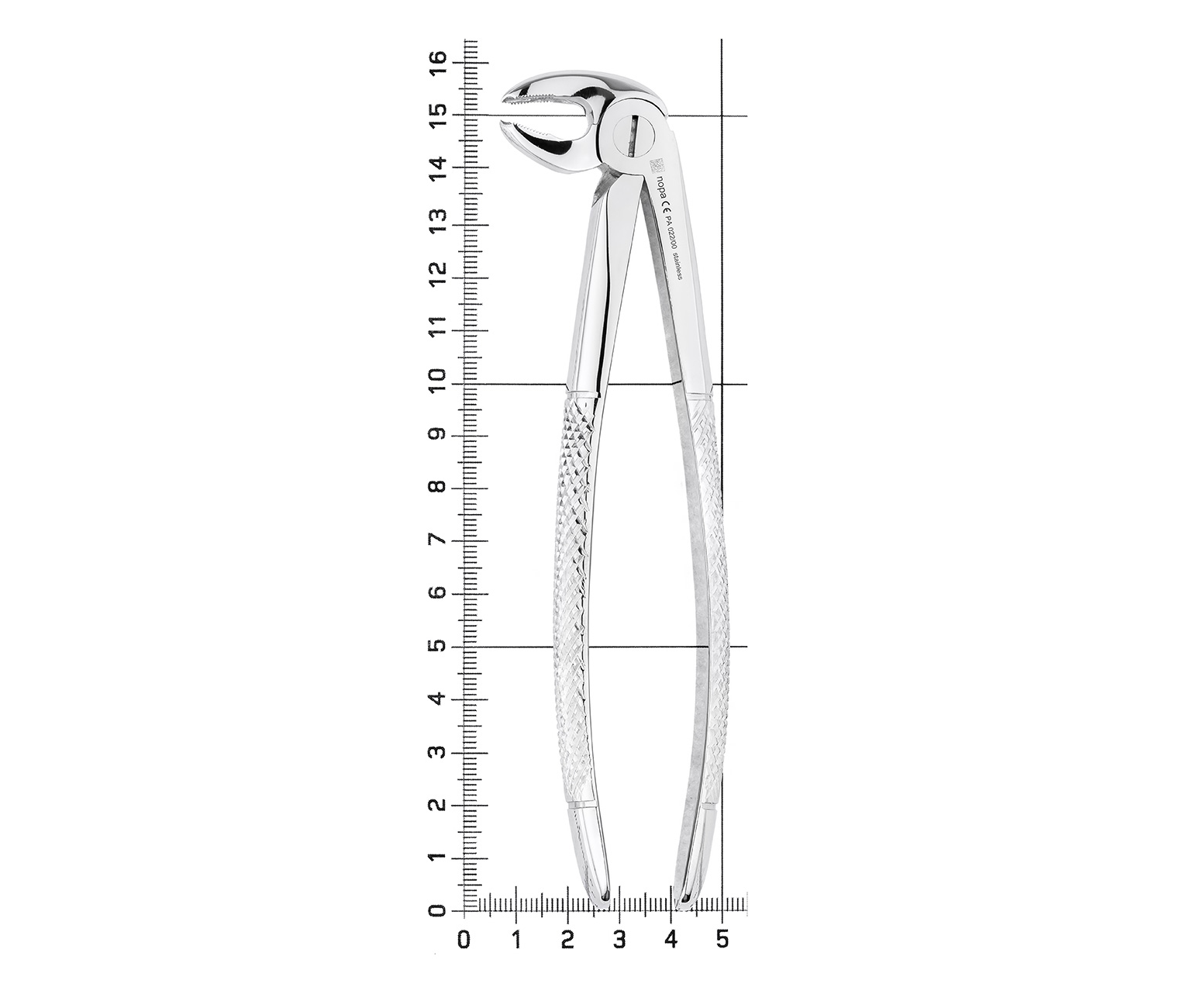 Nopa Instruments PA 022/00 - щипцы извлекающие для моляров нижней челюсти №22