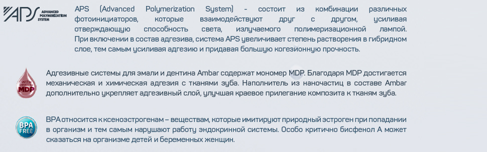 БОНД AMBAR UNIVERSAL APS 5МЛ (БЕСЦВЕТНЫЙ)