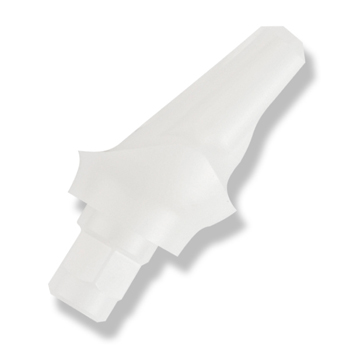 Абатмент керамический угловой (с винтом) FRIADENT CERCON Abutment angled, размер D4.5/GH2/A15 neutral, арт: 47-1252