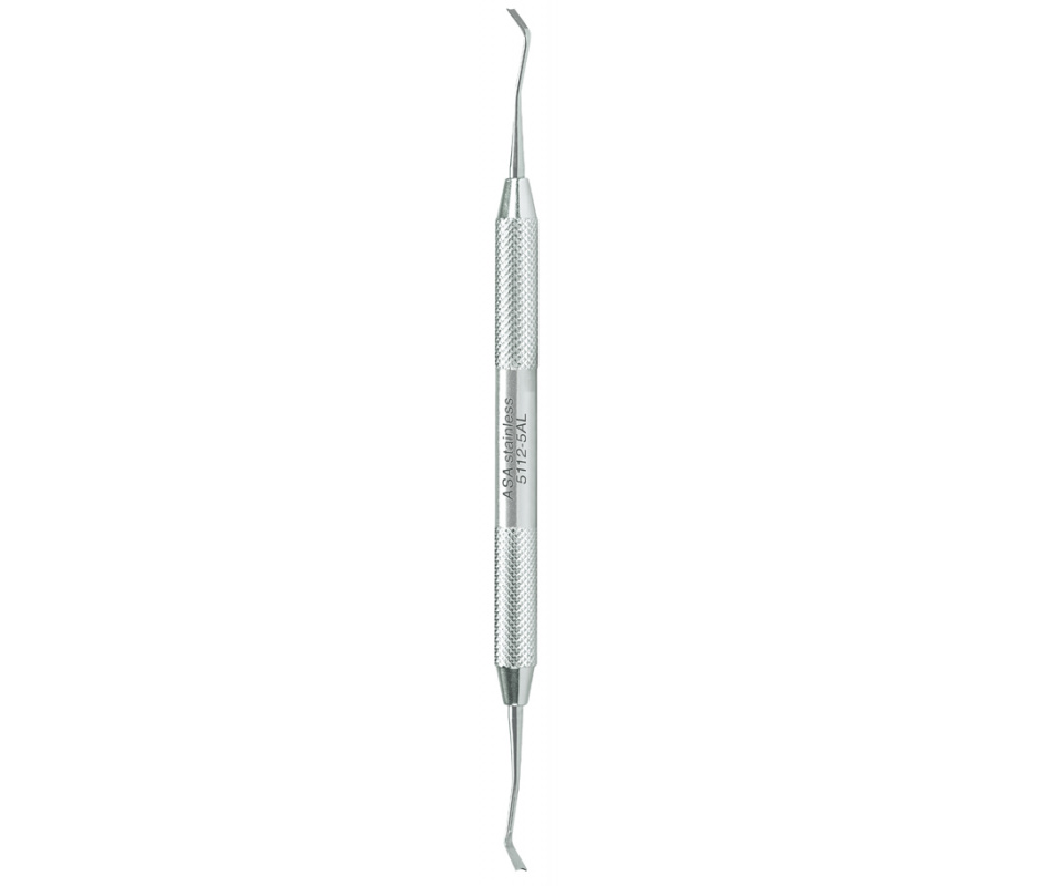 Asa Dental 5112-5AL - инструмент для моделировки воска с серебристой ручкой