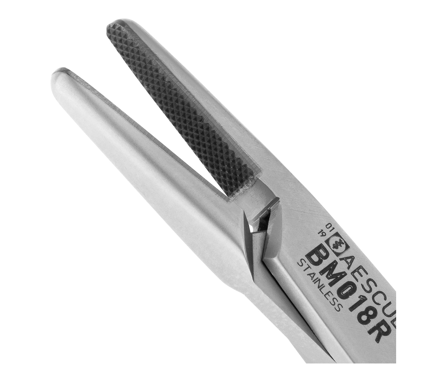Aesculap BM018R - иглодержатель по KILNER, длина 135 мм, изогнутый