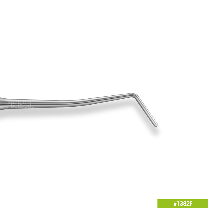 1382F Удлиненная узкая гладилка SLIM c цилиндрическим штопфером. Ø1.0mm. Эргономичная ручка Ø10mm