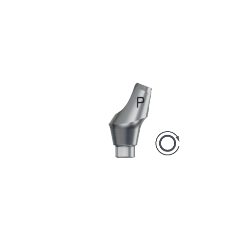 Абатмент угловой Profile EV 4.2, 20°, высота 1 мм NI (Angled Abutment Profile EV 4.2, 20° – 1 mm NI), арт: 25890