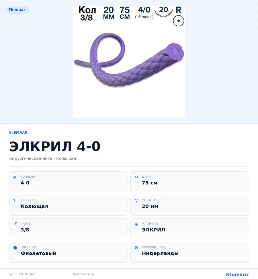 Инфографика ЭЛКРИЛ 4-0 — Elemaar