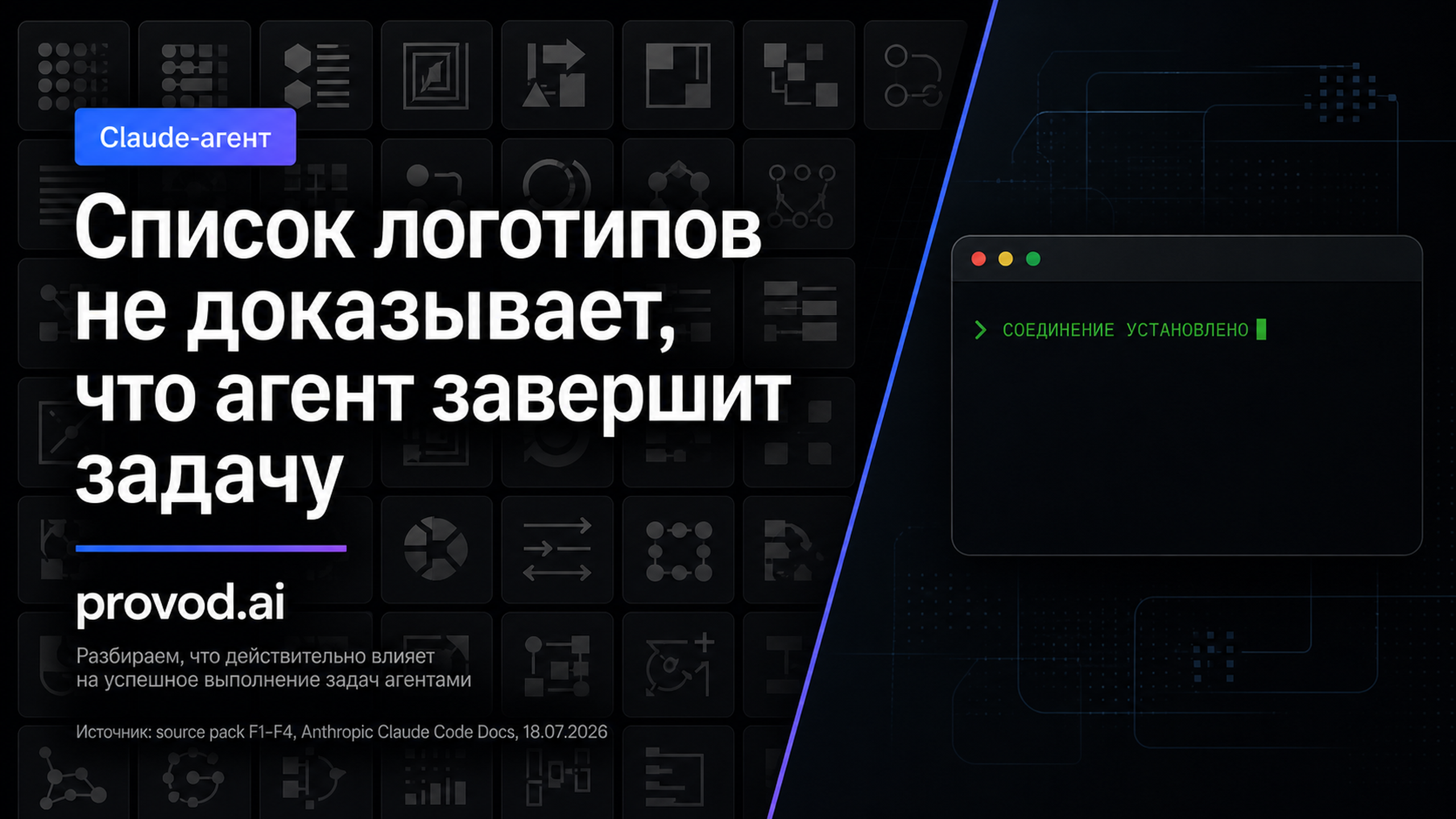 Обложка статьи: Claude-агент и интеграции, проверенные на рабочей задаче