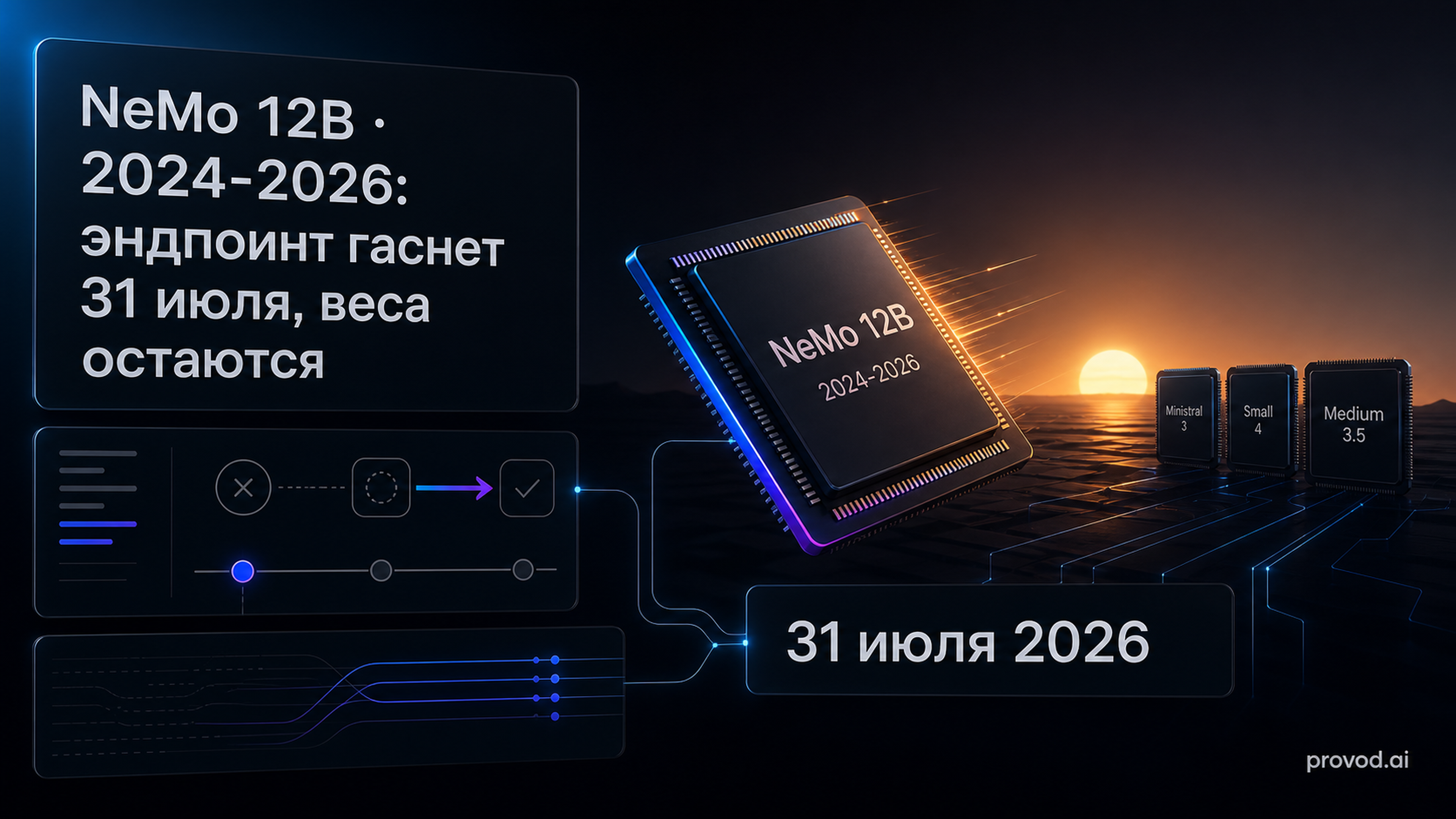 Обложка статьи: mistral nemo 12b уходит на пенсию: линейка Mistral в июле 2026 - куда мигрировать