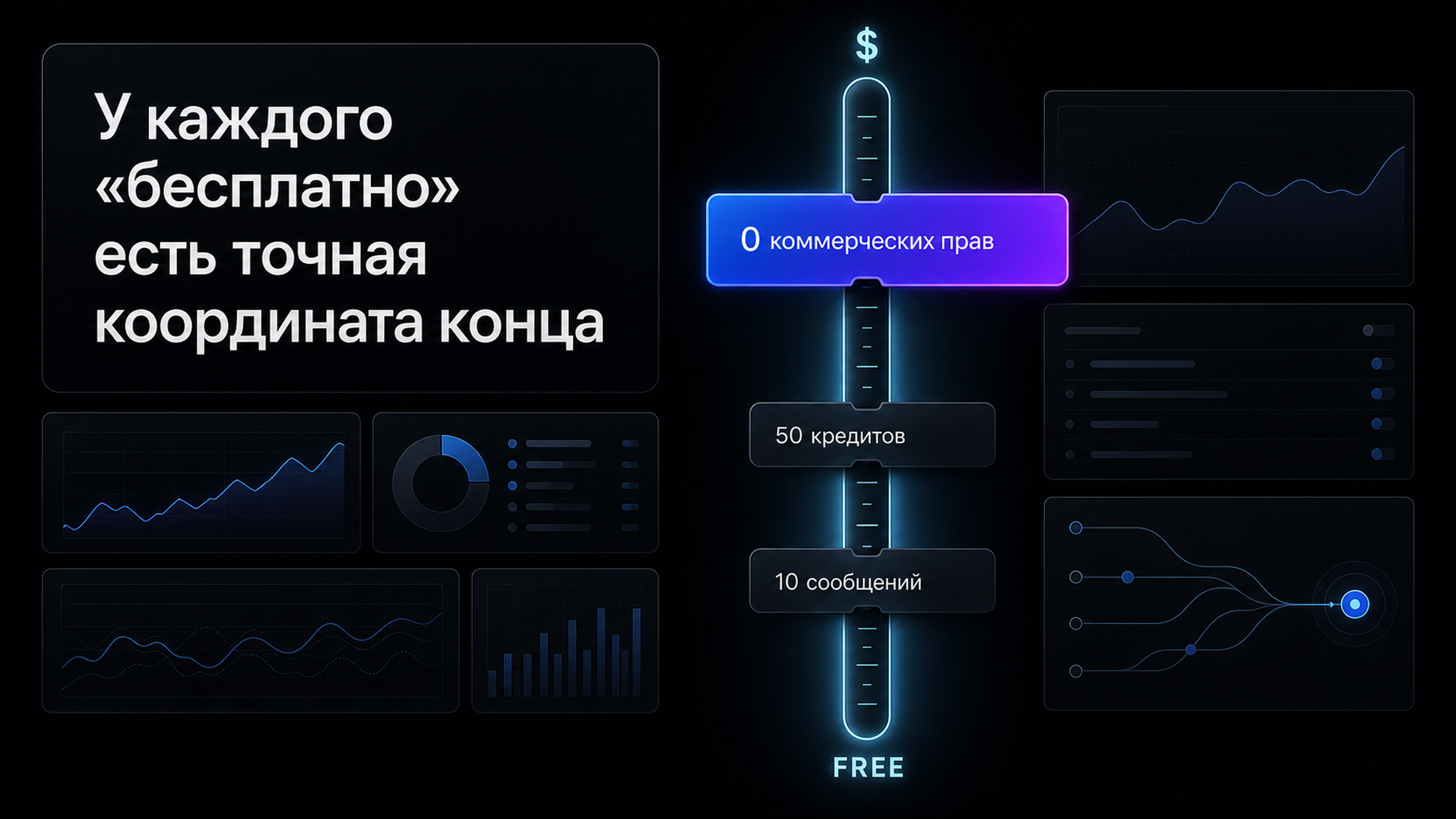 Обложка статьи: Нейросеть бесплатно: где кончаются лимиты в 2026 - 73% россиян сидят на free-тарифах