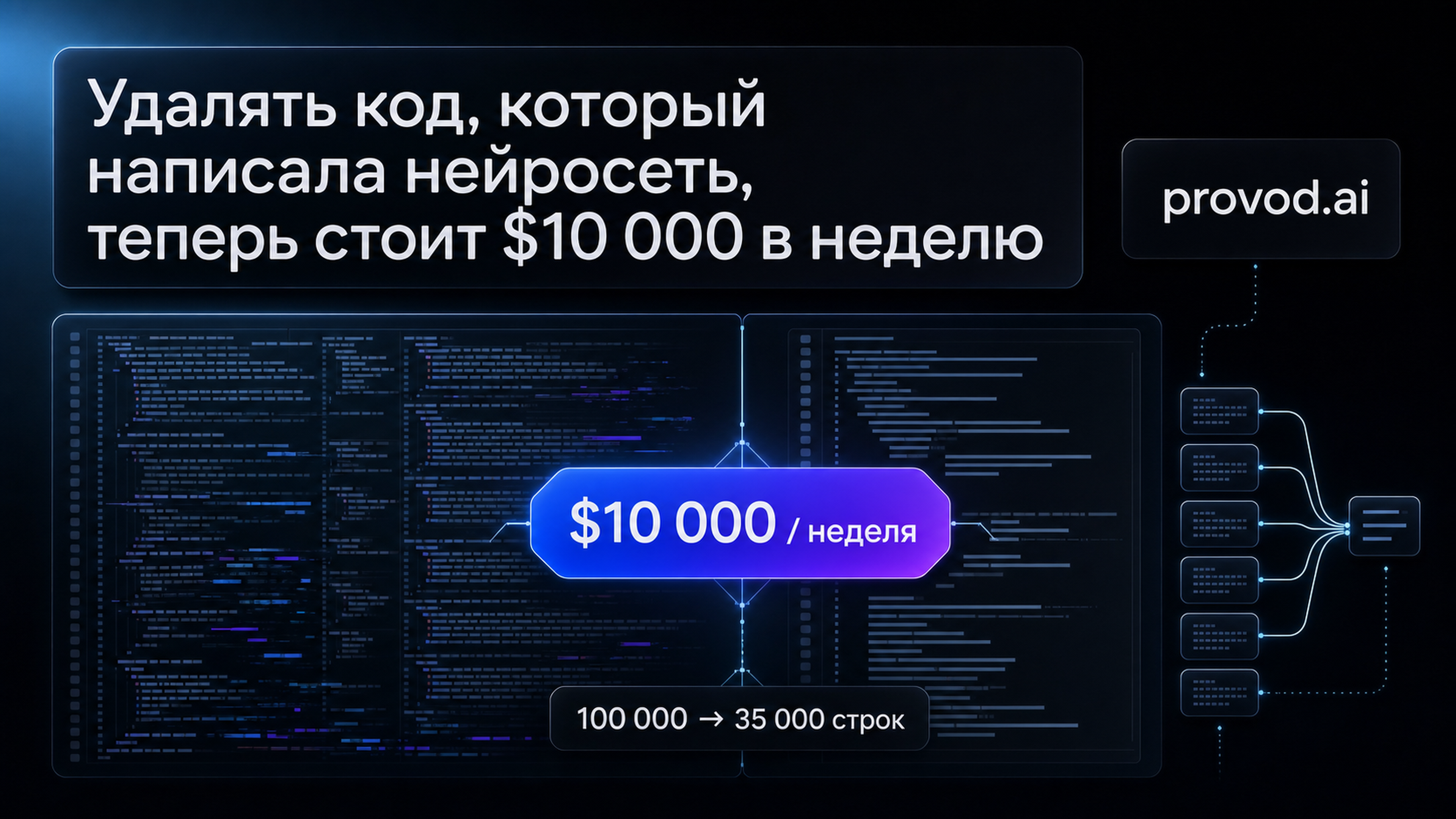 Обложка статьи: «нейросеть для айти»: родился рынок ремонта вайбкода - переписывают MVP за $10 000