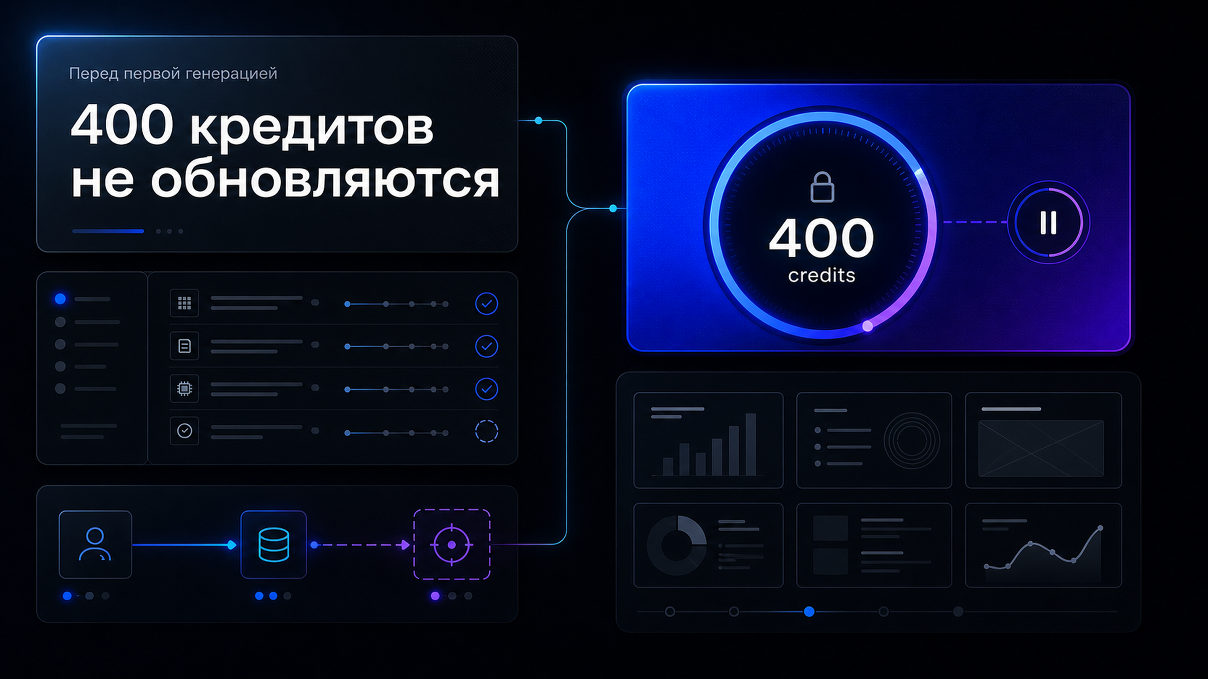 Обложка статьи: Гамма бесплатная? 400 кредитов не обновляются: проверьте deck до первой генерации