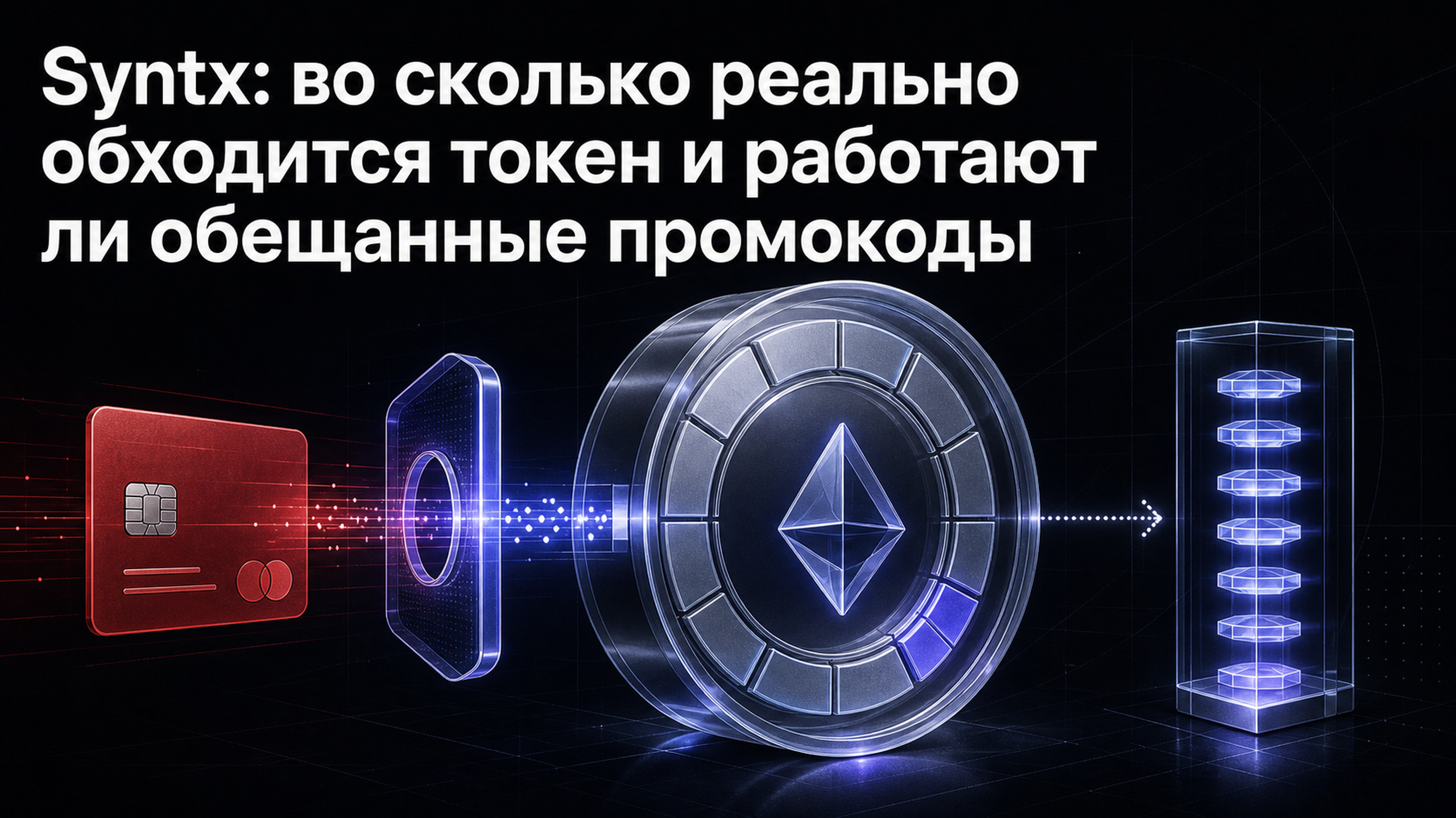 Обложка статьи: Syntx: во сколько реально обходится токен и работают ли обещанные промокоды