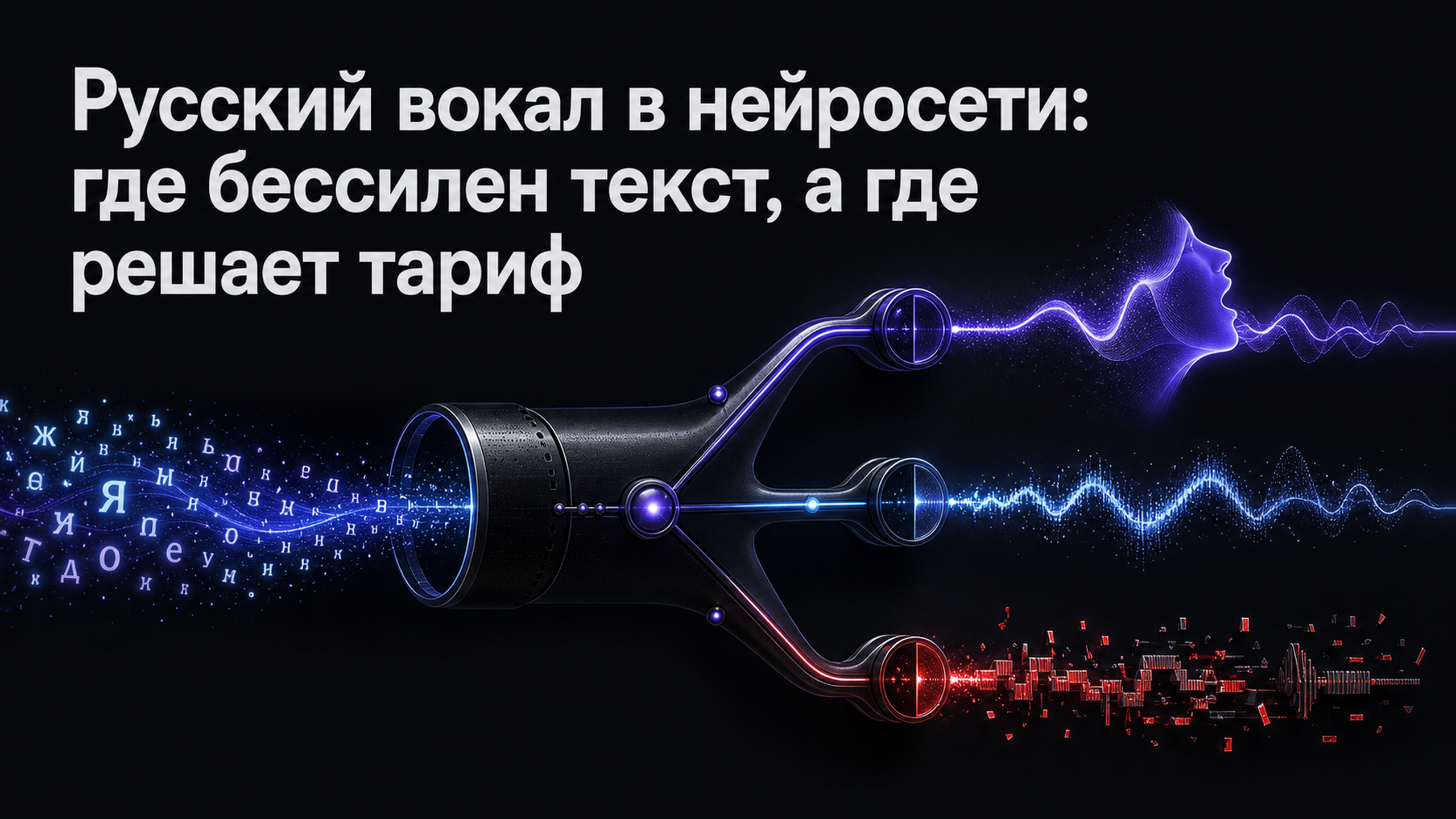 Обложка статьи: Русский вокал в нейросети: где бессилен текст, а где решает тариф