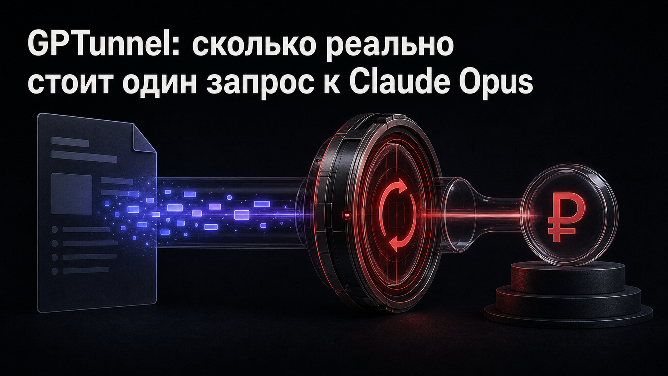 Обложка статьи: GPTunnel: сколько реально стоит один запрос к Claude Opus