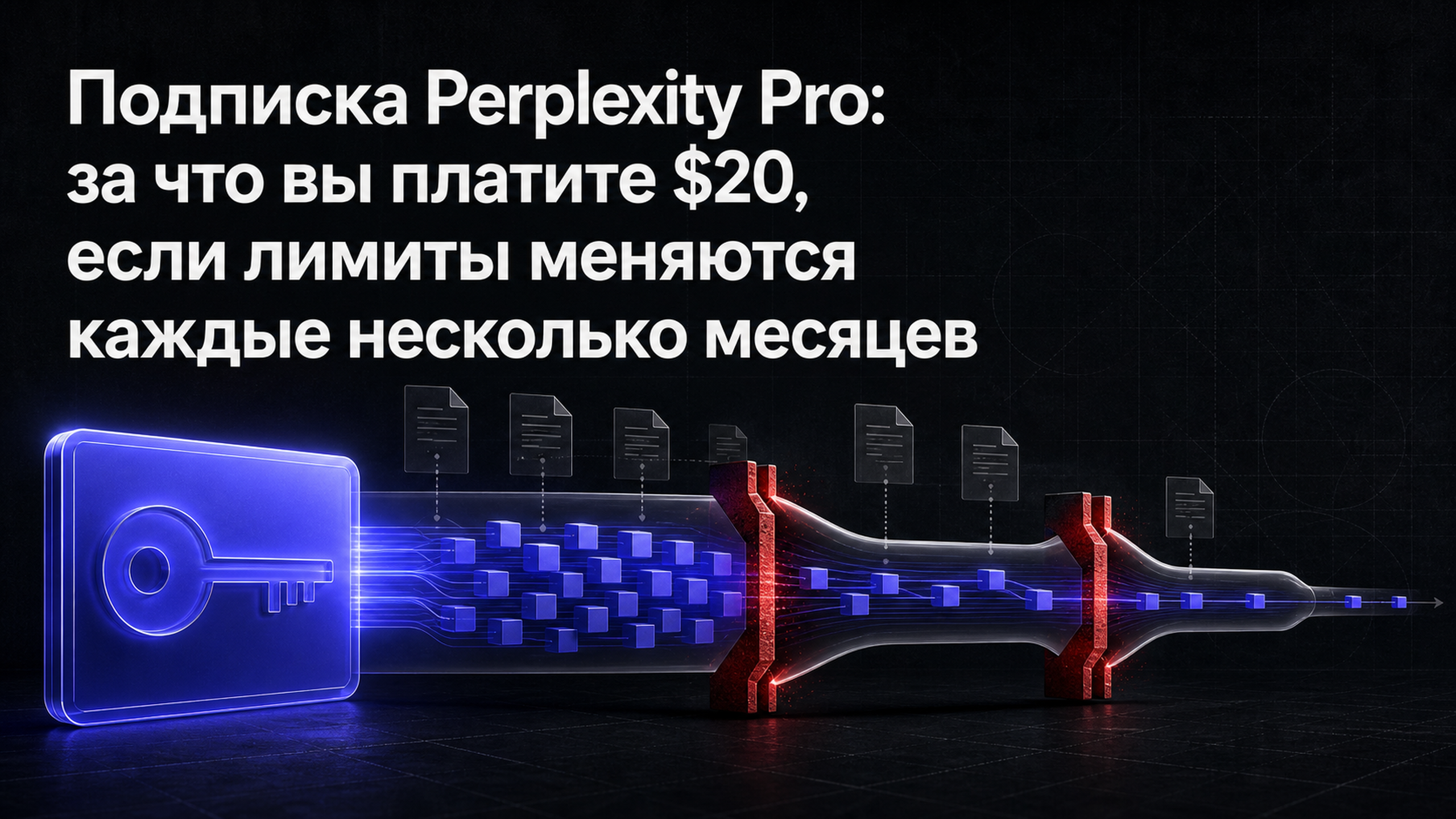 Обложка статьи: Подписка Perplexity Pro: за что вы платите $20, если лимиты меняются каждые несколько месяцев