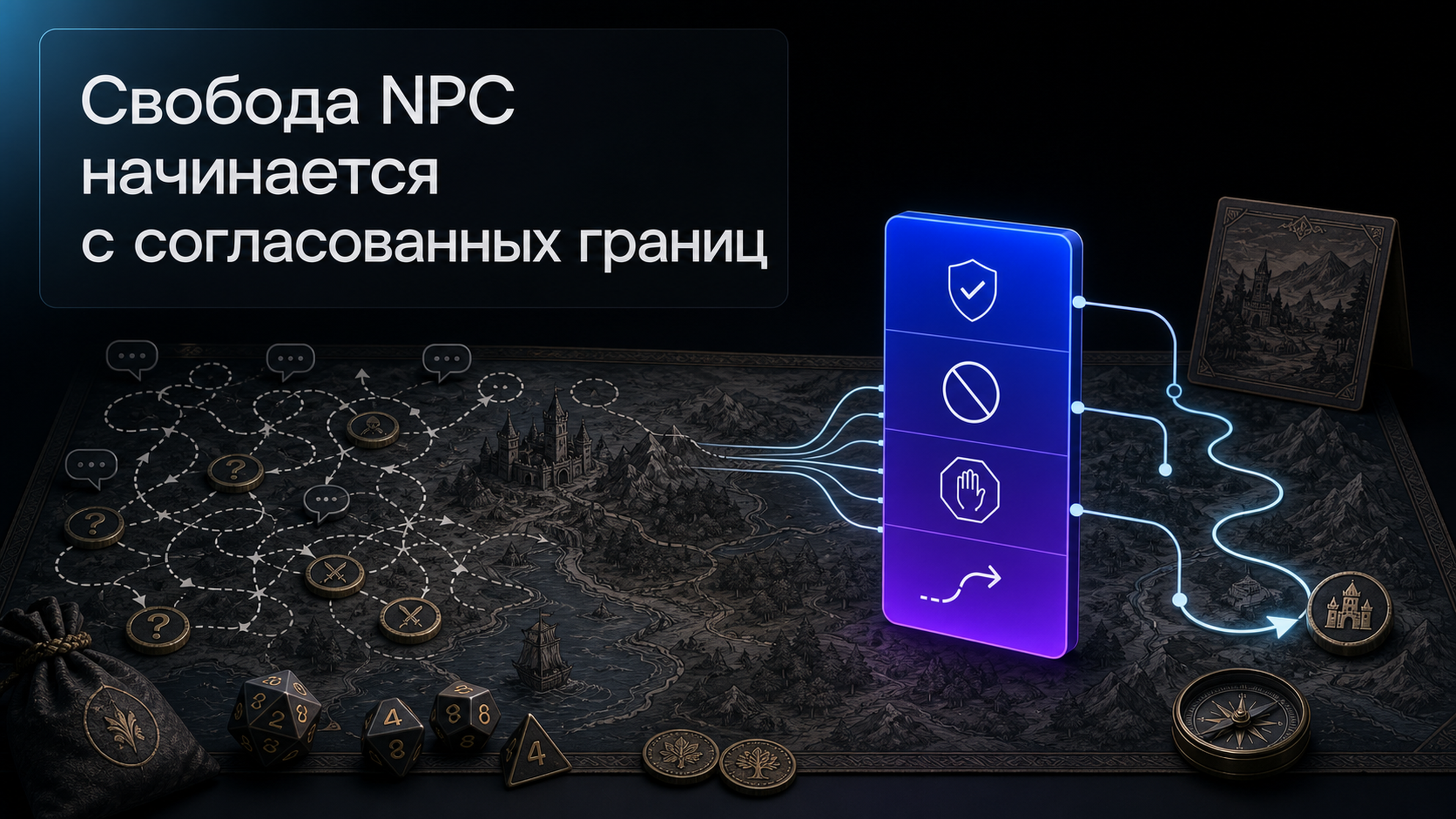 Обложка статьи: скайрим с нейросетью: как задать границы NPC-диалогов и остановить нежелательный сценарий