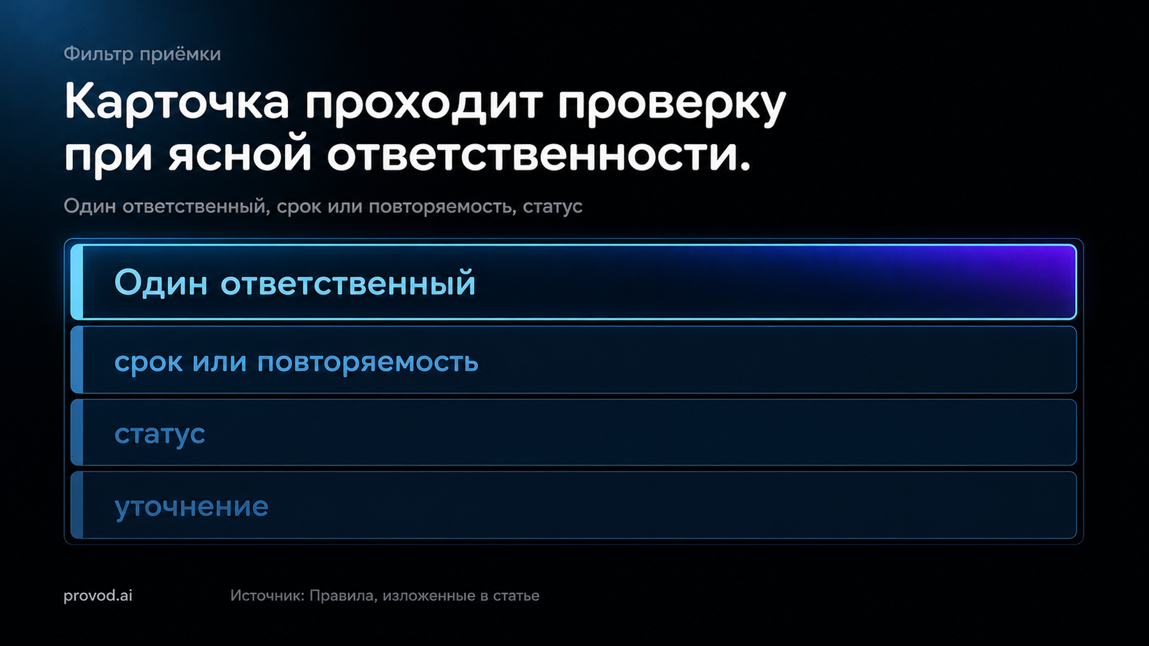 Матрица проверки домашнего поручения