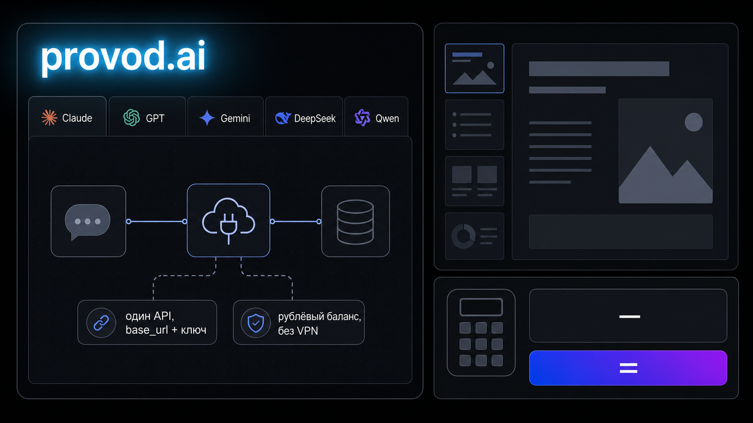provod.ai: посчитать себестоимость генерации слайдов на разных моделях