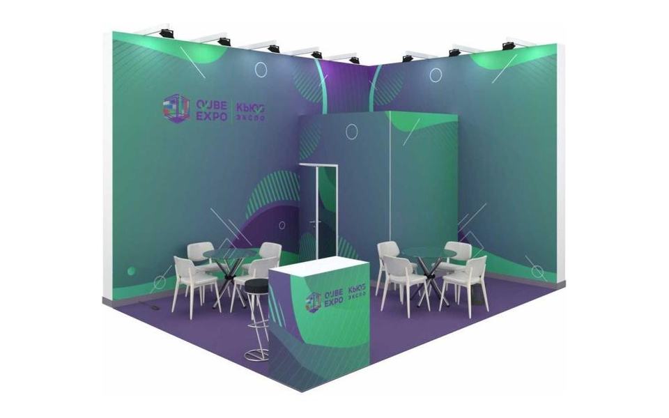 Corner stand, 24 m²