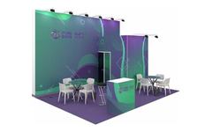 Peninsula stand, 24 m²