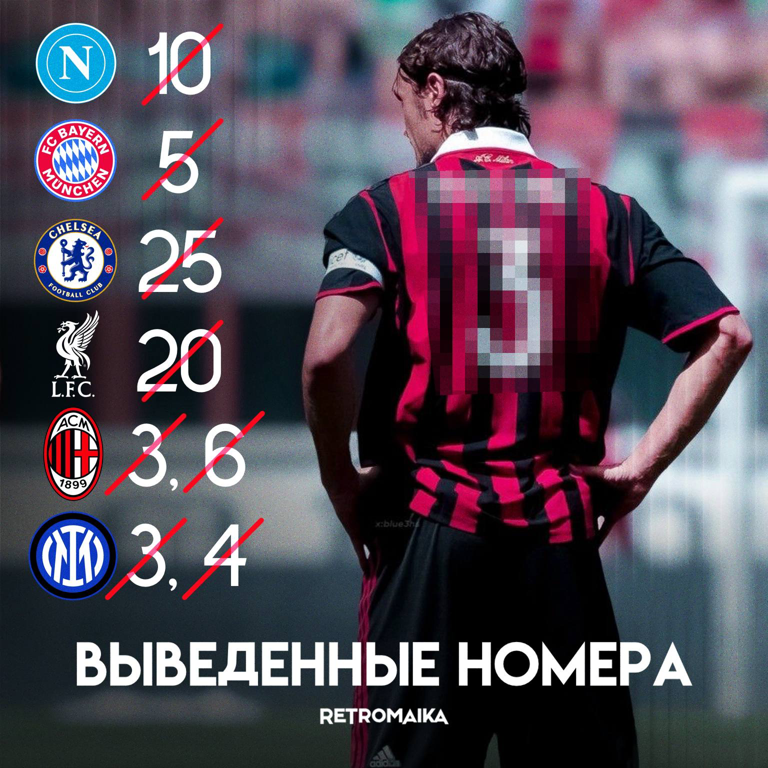 ЗАПРЕЩЕННЫЕ НОМЕРА