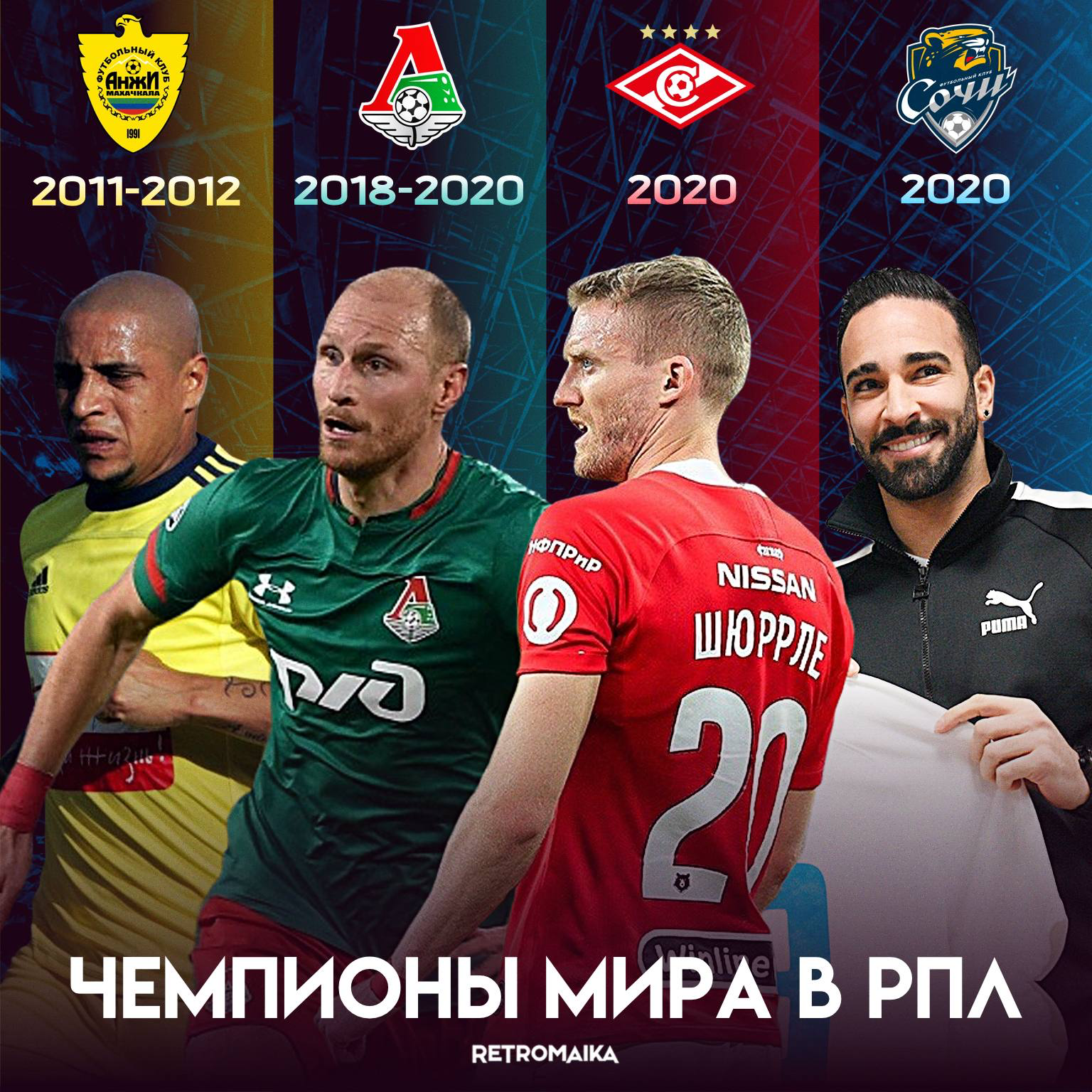 ЧЕМПИОНЫ МИРА В РПЛ