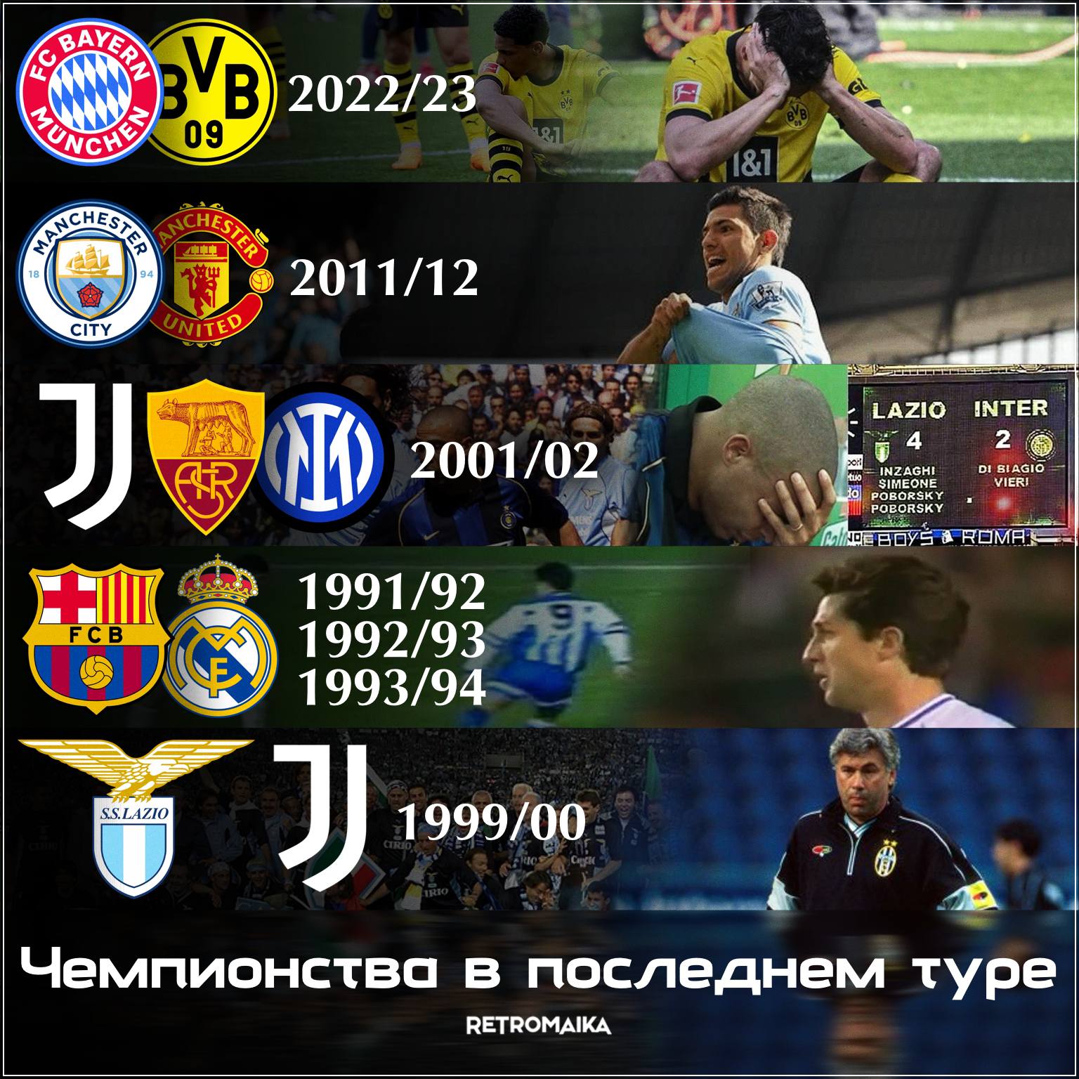 УПУЩЕННЫЕ ЧЕМПИОНСТВА