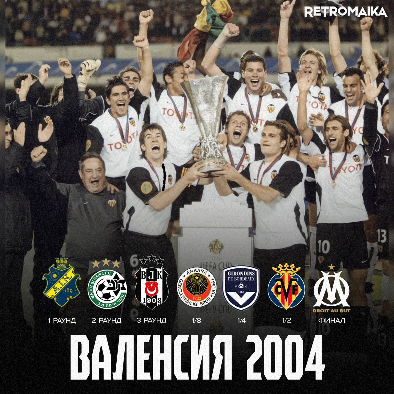 🦇Главные неудачники почти оформили требл. Разбор Валенсии сезона 2003/04