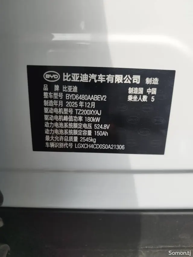 BYD Sea Lion 06 2025 · AMT