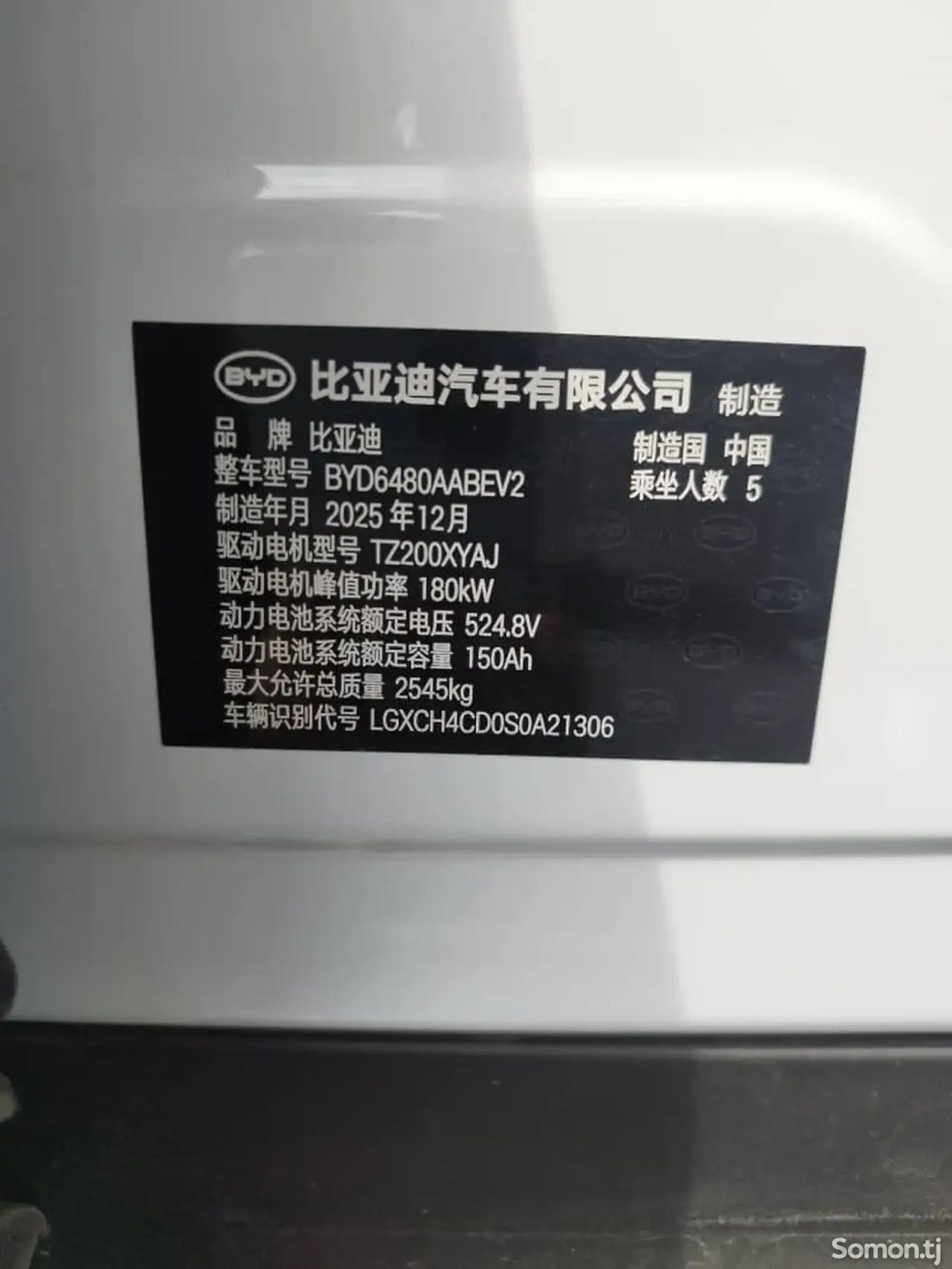 BYD Sea Lion 06 2025 · AMT
