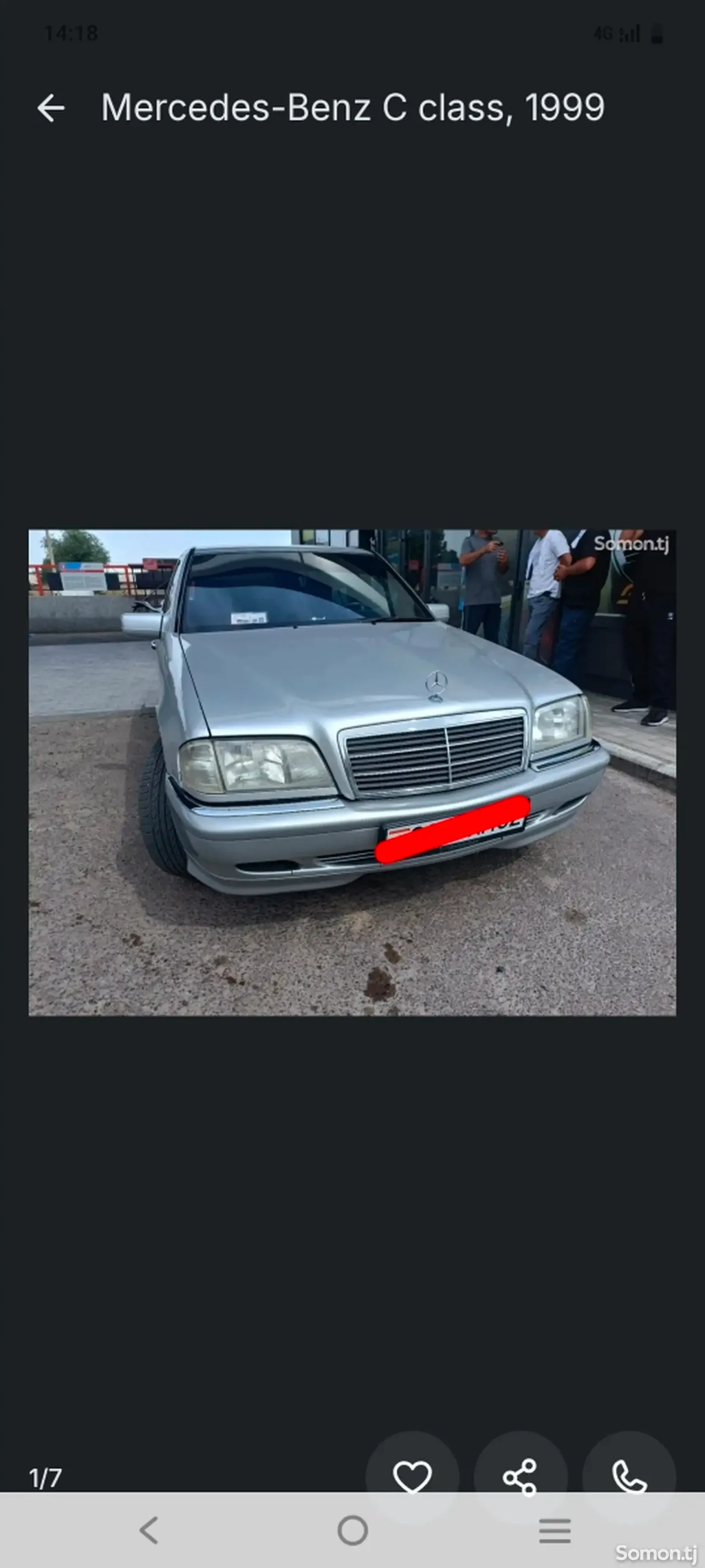Mercedes-Benz C class 1999 · 1.8 AT