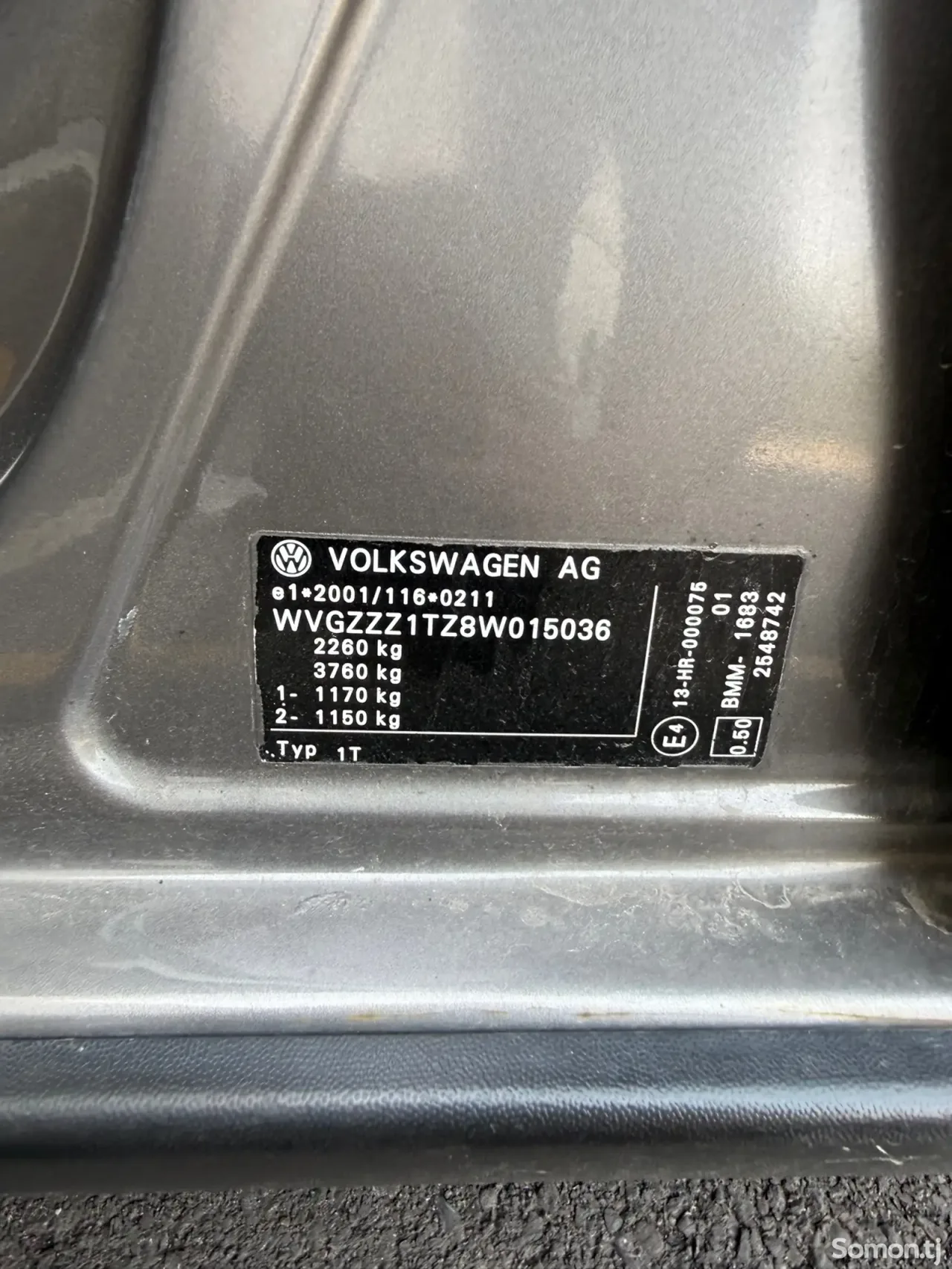 Volkswagen Touran 2009 · 1.9 AT