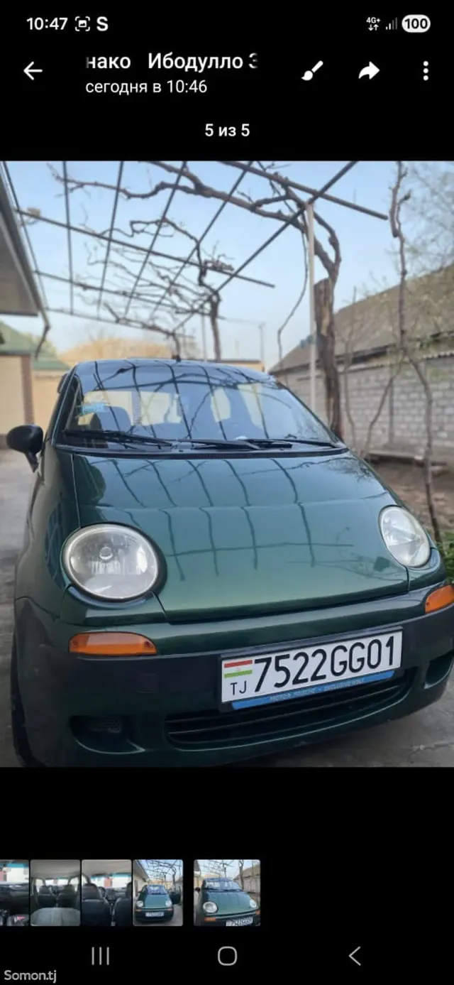 Daewoo Matiz 1999 · 1.0 MT