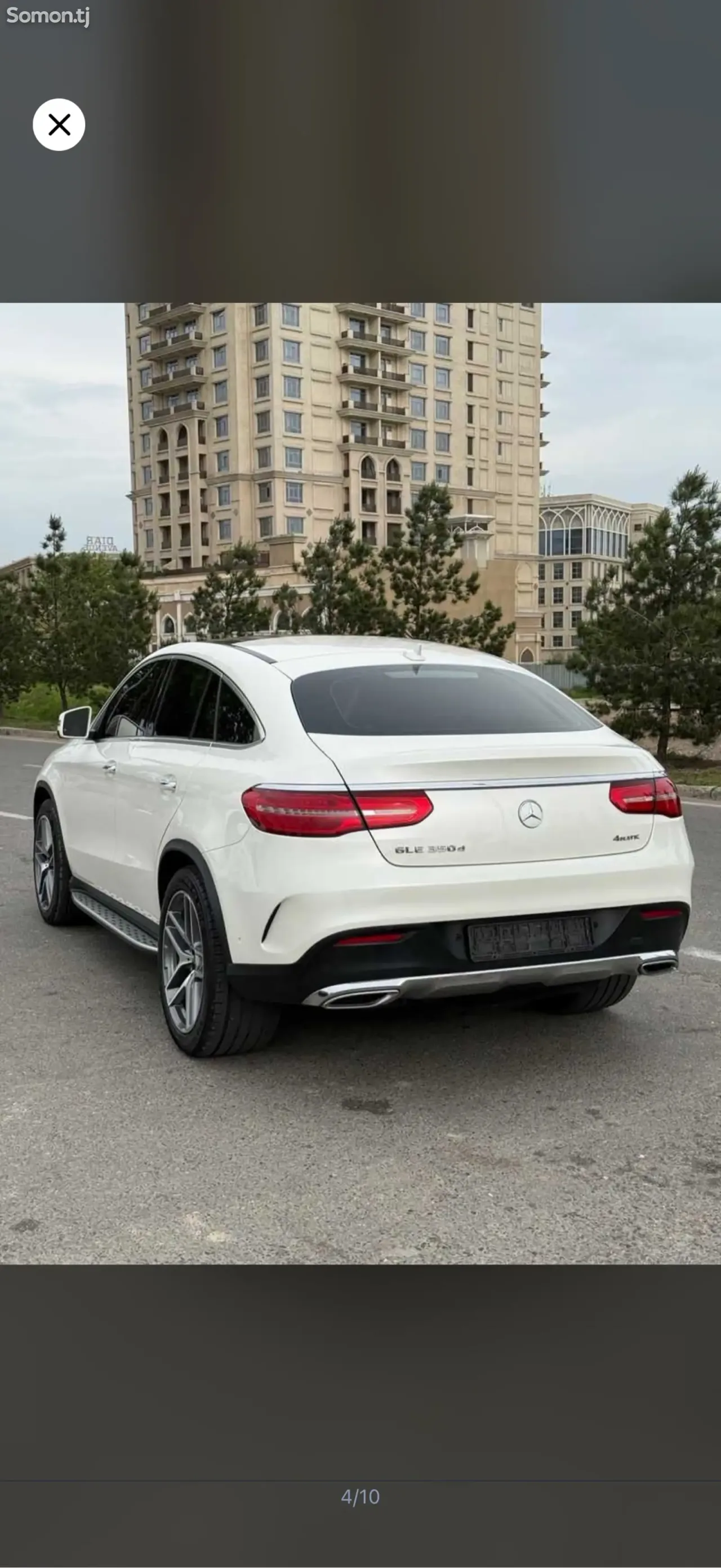 Mercedes-Benz GLE class 2017 · 3.5 AT
