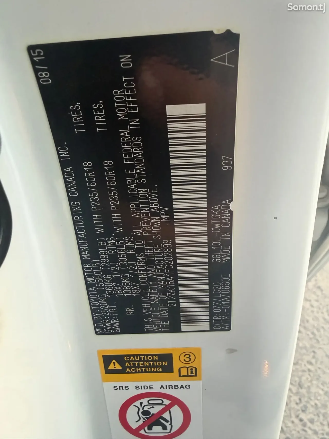 Lexus RX series 2015 · 3.5 AT