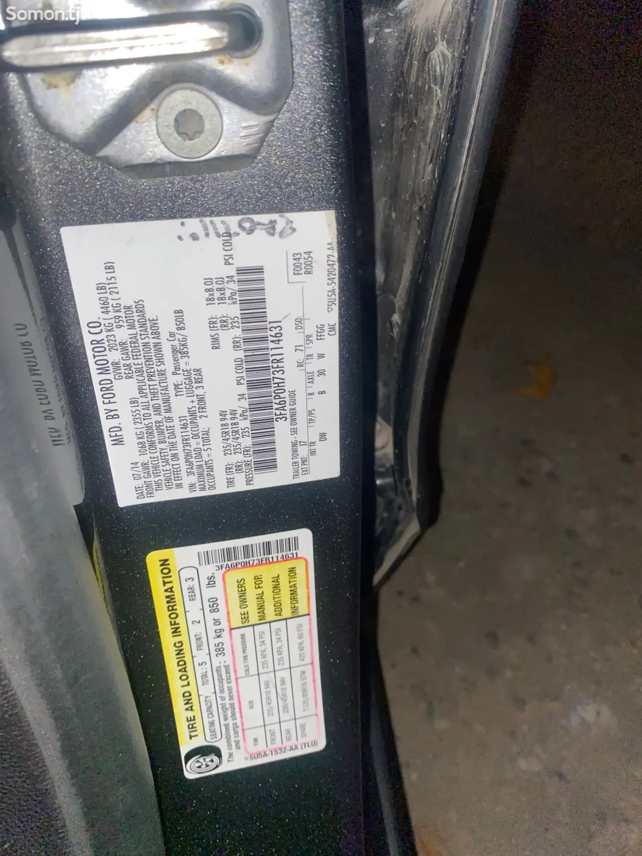 Ford Fusion 2015 · 2.0 AT