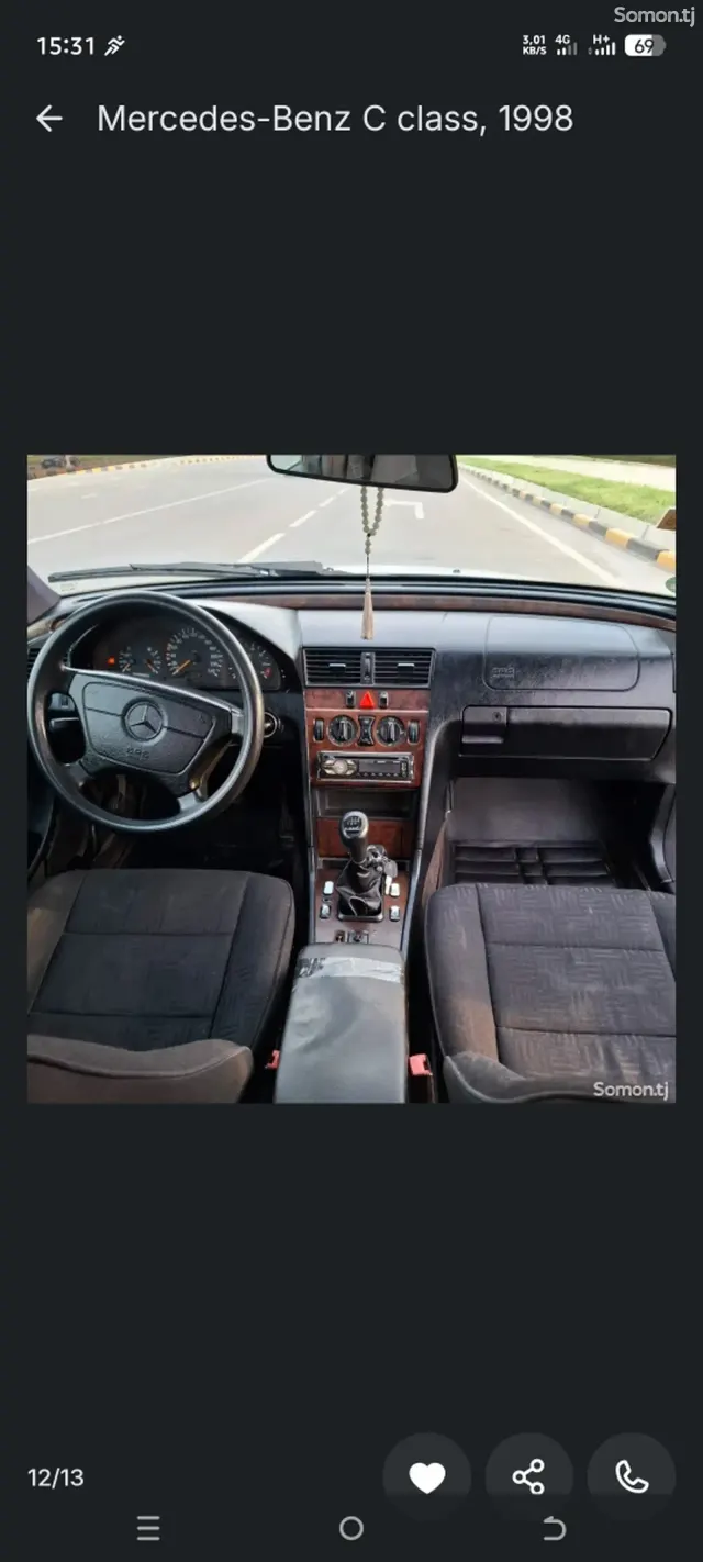 Mercedes-Benz C class 1997 · 2.0 MT