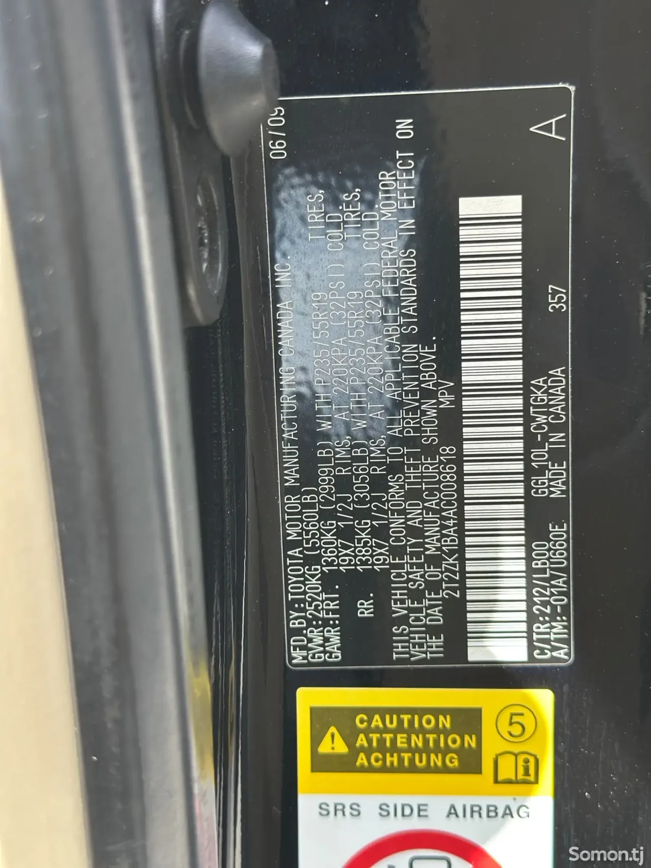 Lexus RX series 2010 · 3.5 AT